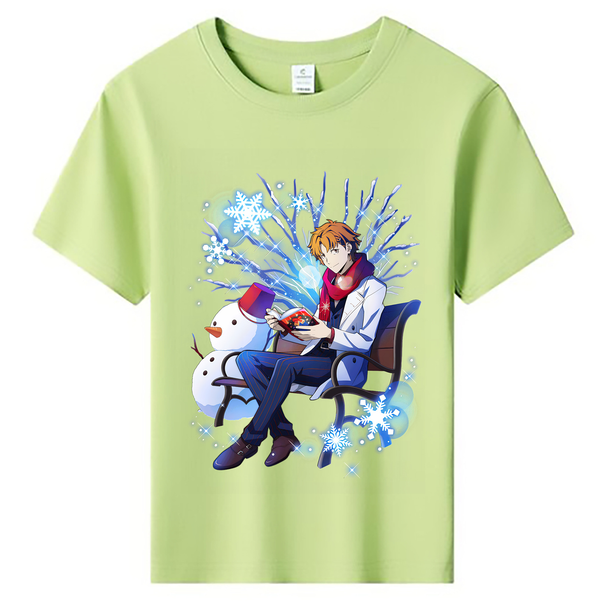 （画像用） 文豪ストレイドッグス Bungo Stray Dogs 綿100％キッズTシャツ（フロントプリント）